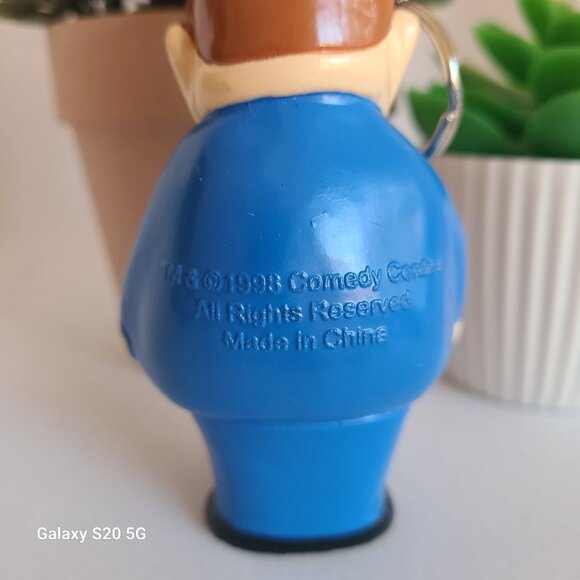 Vintage South Park Cartoon Character Officer Barbrady Keychain‎ Collectible - Picture 4 of 6